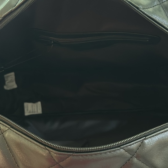 Gilda Paris Large Black Crossbody weekender Bag | GGH-514 very spacious NWT - Picture 3 of 7